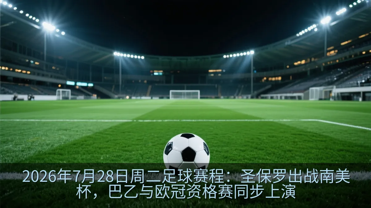 2026年7月28日周二足球赛程：圣保罗出战南美杯，巴乙与欧冠资格赛同步上演
